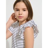 Sinsay Pamučna majica na pruge | shoptok.hr