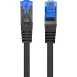 Lanberg Latiguillo Cat.6a S/FTP LSZH CCA 0,25m Fluke je prešel črnci, (20755087) | Shoptok.si