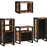 vidaXL Komplet pohištva za kopalnico 4 pcs Trden recikliran les | Shoptok.si