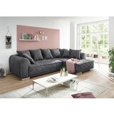 MID.YOU KOTNA SEDEŽNA GARNITURA, mikrovelur antracit | Shoptok.si