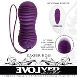 Evolved Eager Egg Vibrating Egg Purple Cene
