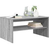  Klubska miza Siva Sonoma 80 x 50 x 40 cm Konstruiran les, (5000120592) | Shoptok.si