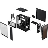 FRACTAL kućište North Charcoal Black TG Dark, FD-C-NOR1C-02 | ePonuda.com