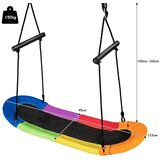 Zunanja igrala > Igrače in hobi > Gugalnice Gugalnica gnezdo SURF, 123 x 45cm (pisana) | Shoptok.si