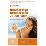 LIVSANE beta karoten forte 2500IU kapsule, 90 kapsula cene
