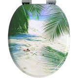  Toaletna sjedala s mekim zatvaranjem Zelena 44 x 38 cm | shoptok.hr