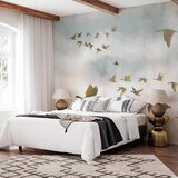  Foto tapeta - Golden Geese 350x256 Standard | shoptok.hr