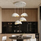 Brilagi Luster na sajli WABI SABI 4xE27/60W/230V bela Slike