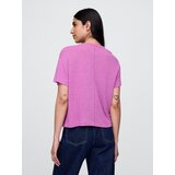GAP Linen crop t-shirt - Women's | shoptok.hr