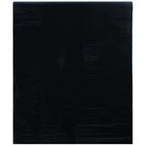 vidaXL Folija za okna statična matirana črna 90x500 cm PVC | Shoptok.si