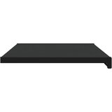  Prozorska klupčica Crno s drvenim uzorkom 60 x 40 x 4,5 cm PVC | shoptok.hr