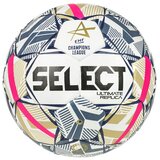 Select lopta za rukomet Ultimate Replica EHF Champions League, veličina 1, bela u