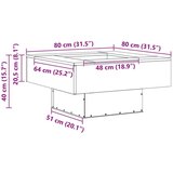 vidaXL Corten Jeklo 80 x 80 x 40 cm Vzdržljivo Ognjišče Kvadratno | Shoptok.si