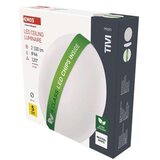  LED stropna svetilka TIVI, A CLASS, okrogla bela 12,5W, IP44, Nevtralna bela | Shoptok.si