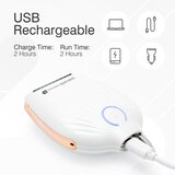 Rio Go Smooth ženski brivnik White Rose 1 kos Slike