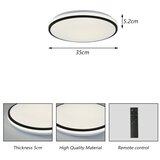 Brilagi - LED prigušiva svetiljka SMART LED/28W/230V, prečnik 35 cm, Wi‑Fi Tuya + daljinski upravljač | Eponuda.com