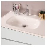 Hanah home Kupatilski ormarić sa umivaonikom i ogledalom (2 komada) Simple 80 White | Eponuda.com