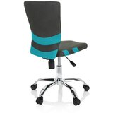 MID.YOU Mladinski Vrtljivi Stol Kiddy Comfort I, Siva, Turkizna | Shoptok.si