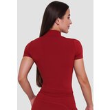 GymBeam Ženska majica Ignite Cropped Dark Red | Eponuda.ba