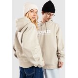 POW Protect Our Winters Logo Pulover s kapuco stone | Shoptok.si