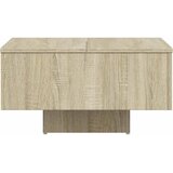  Stolić za kavu boja hrasta 60 x 60 x 31,5 cm konstruirano drvo | Eponuda.com