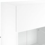  Zidni TV ormarić s LED svjetlima bijeli 78,5x30x60,5 cm | shoptok.hr