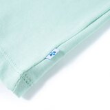  Dječja majica svijetla boja mente 116 | shoptok.hr