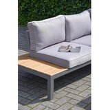 Garden Pleasure Bež aluminijasta vrtna garnitura za 4 osebe Valentina – | Shoptok.si