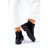 Kesi Leather Trapper Boots Big Star II274363 Black | Eponuda.ba
