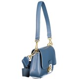 Coccinelle C-Me Lock Medium ženska kožna torba 24x12x5 cm plava | shoptok.hr