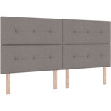  Vzmetnica s škatlo taupe 200x200 cm tkanina, (22082869) | Shoptok.si