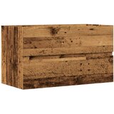  Kupaonski viseći ormarić boja starog drva 80x38,5x45 cm drveni | shoptok.hr