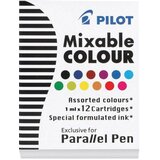  TINTA ZA NALIVPERO PATRONE PARALLEL PEN PK12 PILOT IC-P3-AST SORTIRANO Cijene