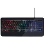  Tastatura GEMBIRD, KB-UML-03 Slim Rainbow backlight multimedia keyboard, USB, USA layout | Eponuda.ba