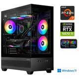 ANNI gaming namizni računalnik Gamer R7 Ryzen 7 7800X3D/32GB/2TB SSD/Windows 11 Home/RTX 5070 Ti | Shoptok.si