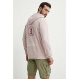 Helly Hansen Dukserica za muškarce, boja: ružičasta, s kapuljačom, aplikacijom | shoptok.hr