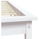 Okvir za krevet od borovine bijela 180x200 cm veliki bračni | shoptok.hr