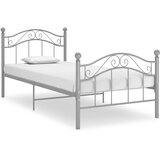  Okvir za krevet sivi metalni 100 x 200 cm | shoptok.hr