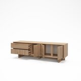 Marckeric TV komoda u dekoru hrasta u prirodnoj boji 180x55x45 cm Carpi – | shoptok.hr