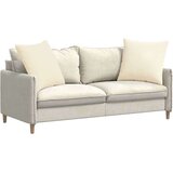 vidaXL Blazine za kavč 2 pcs krema 80 x 80 cm Žametna tkanina | Shoptok.si