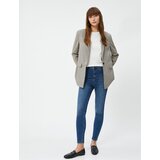 Koton High Waist Contouring Denim Pants Skinny Legs, Slim Fit - Carmen Jean | Shoptok.si