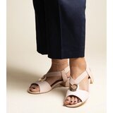 D/CEO Black sandals on a block heel Millo | Shoptok.si