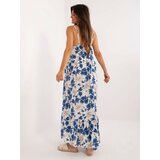 Italy Moda Dress-DHJ-SK-7772.25-Cobalt | Shoptok.si