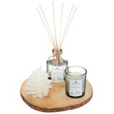 Atmosphera dekorativni set mirisni štapići + mirisna svijeća u čaši + mirisna svijeća | shoptok.hr