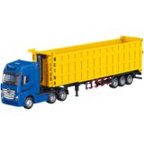 Truck With Volume Semitrailer Metal Yellow Huina 1:50 | shoptok.hr