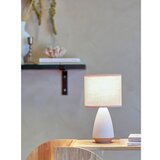 Bloomingville Bijela/bež stolna lampa s tekstilnim sjenilom (visina 27,5 cm) Paprica – | shoptok.hr