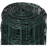 vidaXL Evro ograja iz jekla 10 x 1,0 m zelena, (20982500) | Shoptok.si