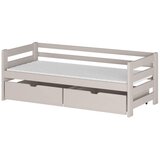  Drveni dječji krevet Ergo s ladicom - kašmir - 200x90 cm - Madrac PE pjena 8 cm-spužvasti madrac | shoptok.hr
