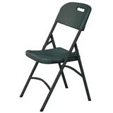 črn zložljiv gostinski stol do 180 kg - 810989, (21383907)