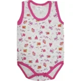 Bodi za bebe, Belo-roze